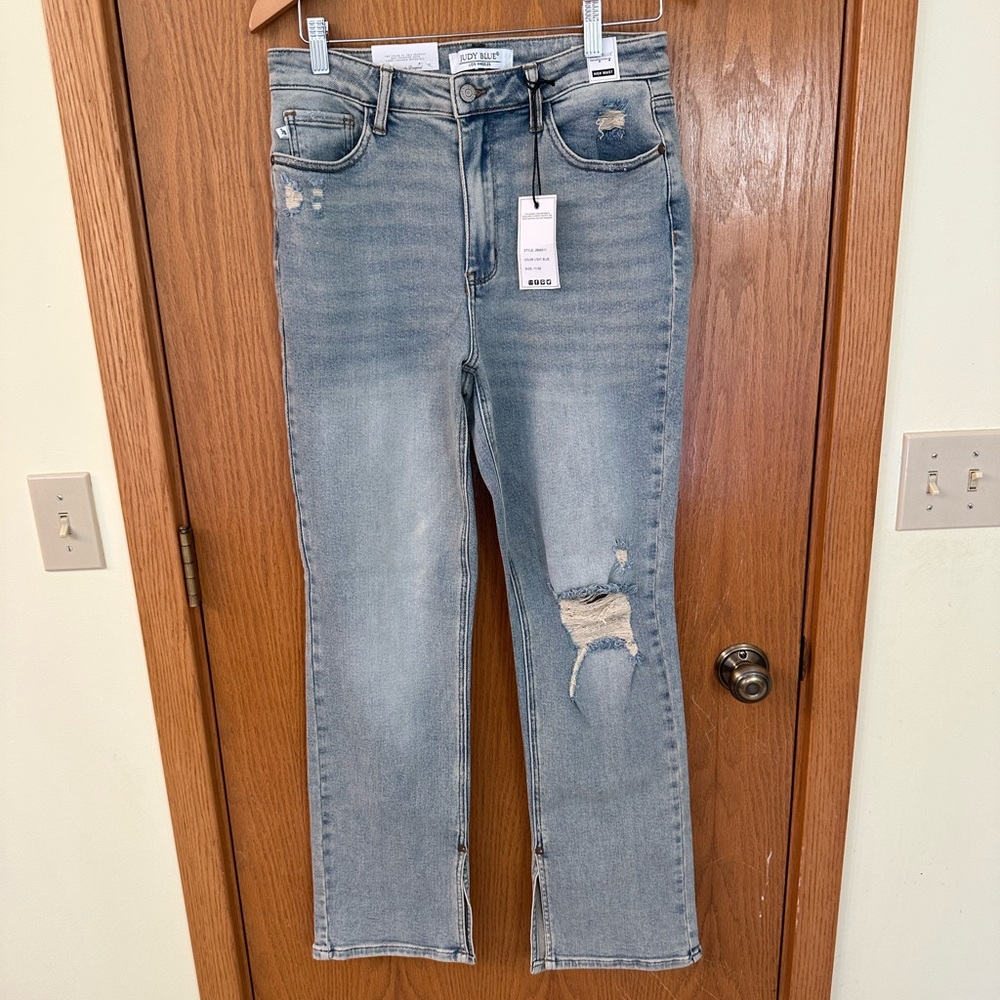 Judy Blue High Waist Straight Jeans 11/30 New with Tags